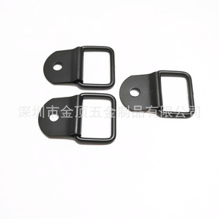 Factory Direct Sale In-Stock Mirror Frame Hanging Clips, Square Clasps, and Iron Gift Box Accessories, Handles, and Lightbox Hanging Clips