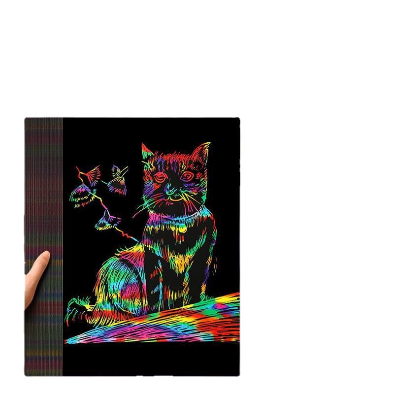 Drawing paper, safe non-toxic scratch painting for elementary school students for kindergarten