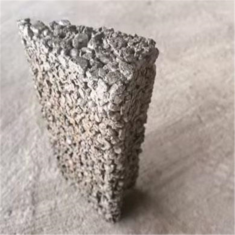 甘肃嘉峪关无砂混凝土三角块水泥试压块隧道用无沙透水三角块高铁