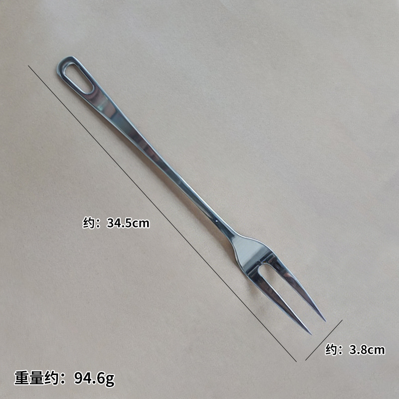 【세금 포함 가격 430#】3cm 올스틸 주방용품(고기 포크)