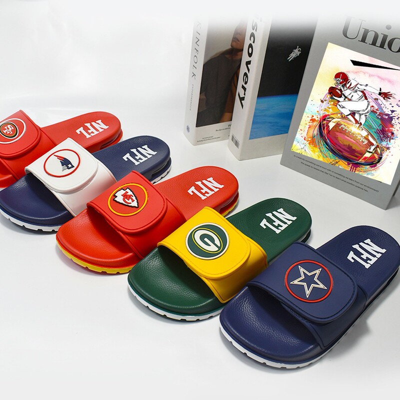 New Rugby Team Slippers Trendy Casual Slippers Student plus size Outdoor Non-Slip Sports Slippers