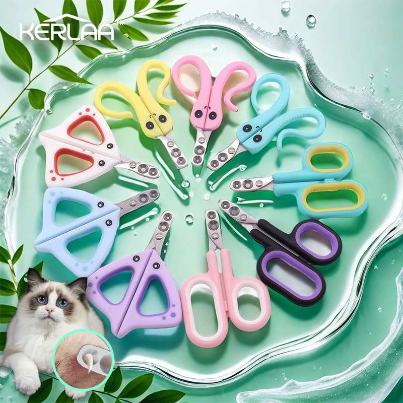 Новые трансграничные кусачки для ногтей для собак и кошек, универсальные кусачки для ногтей с круглым отверстием для кошек, предотвращающие травмы, кусачки для кошачьих ногтей