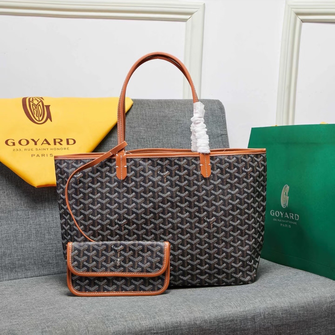 Goya Goyard tote nueva bolsa de dientes de perro bolsa de hombro de mano bolsa de compras de gran capacidad bolsa de madre bolsa de mujer