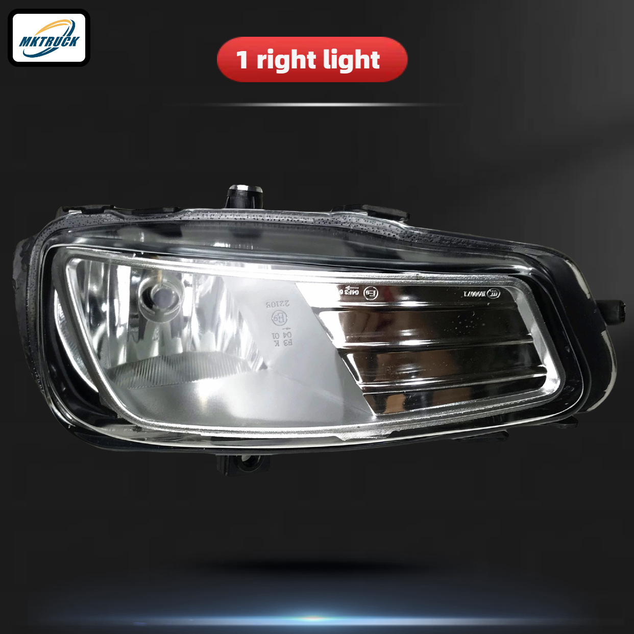 Aplicable a Mercedes-Benz camión pesado ARCOS montaje de lámpara de niebla accesorios de lámpara de camión 3344 / 4143 / 4158 fábrica directa