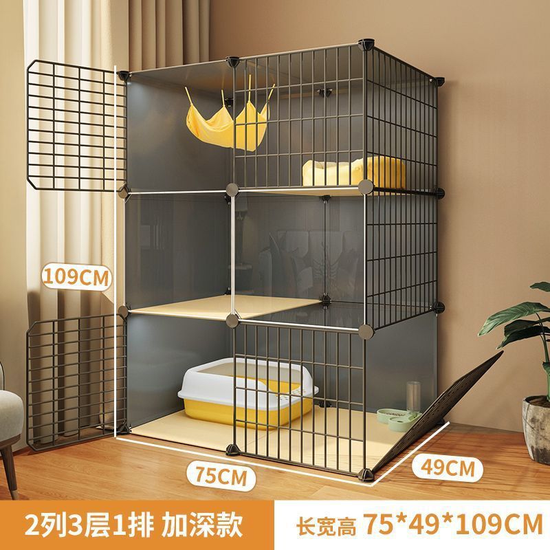 3겹[75*49*109] 확대 고양이 배변 상자