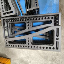 快速工装夹具三维柔性焊接平台支撑角铁铸件定位角尺支撑座件调平