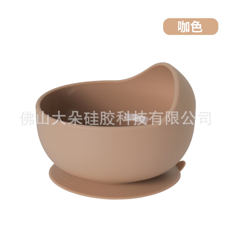 Precio bajo de la fábrica libre combinación de silicona bebé placa niños suplemento alimenticio tazón cuchara taza de agua babero traje