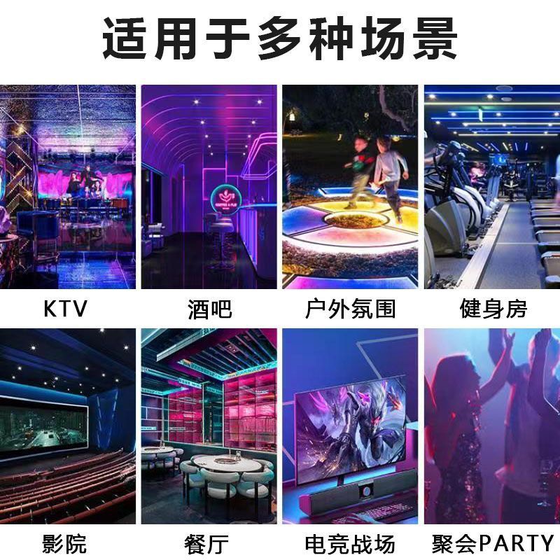 プログラム可能なRGBカラフルソリッド屋外ライト、流水追跡機能付き、防水シリコンLEDカラーライトストリップ、スマートコントロール|undefined