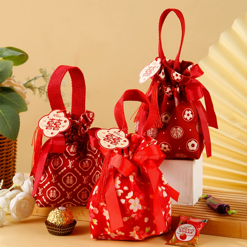 Свадебная сумка конфеты 2024 новая сумка конфеты пустая сумка премиум-класса свадебная подарочная сумка