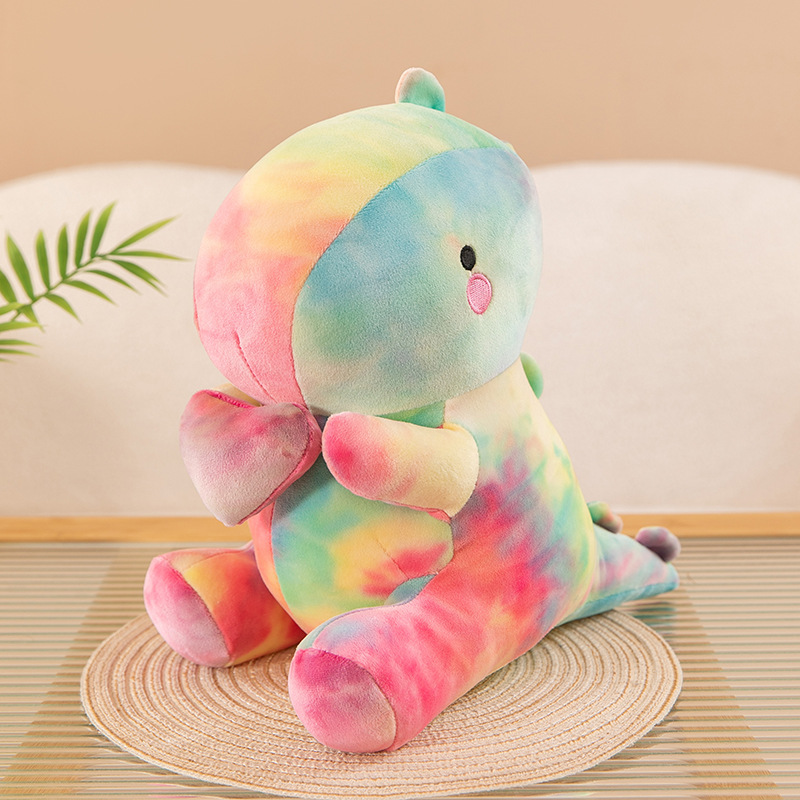 Dinosaurio de peluche de juguete niña corazón almohada muñeca niña muñeca de trapo niña lindo Regalo de Cumpleaños novias