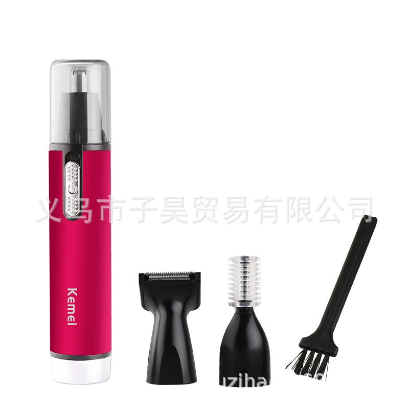 科美 KEMEI KM-6621 сухого типа насадка для носовых волос, триммер для носа