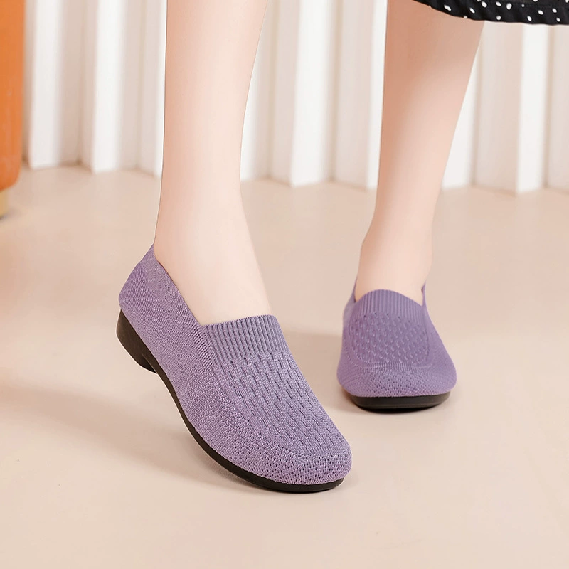 Старые пекинские туфли из ткани весенние и осенние модели с круглой головой и мелким ртом