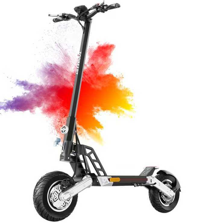 G2Abe Upgrade Skateboard 500W48V13Ah Foldable Electric Adult 10 Inch Two Wheel Riding Scooter