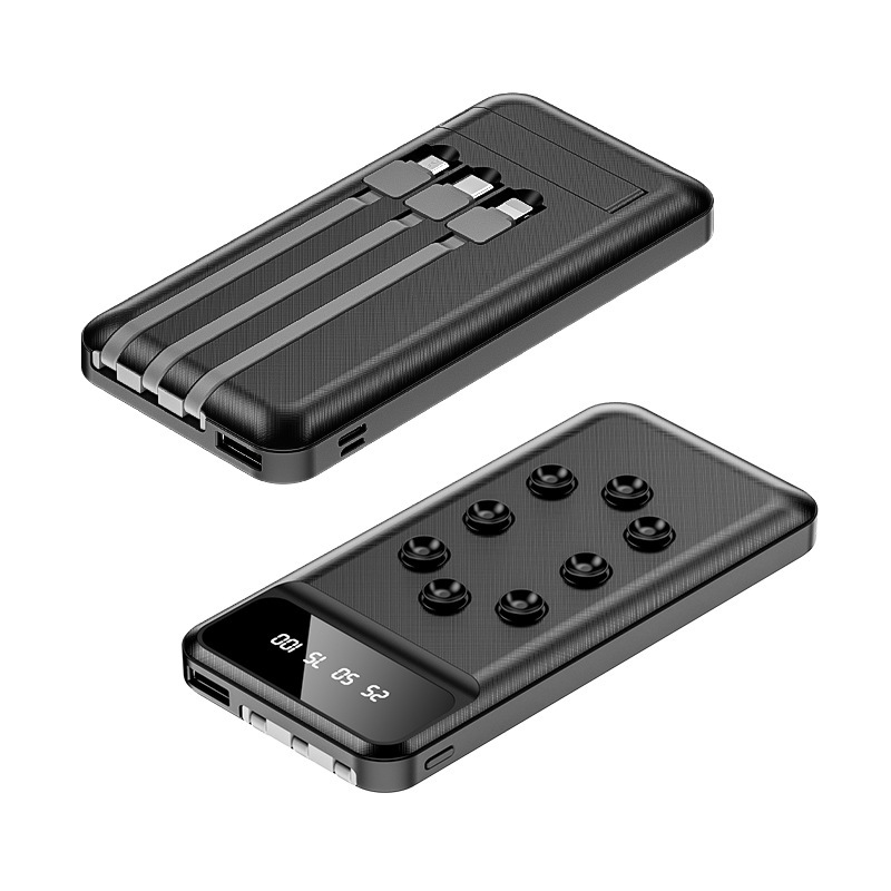 Mini ventosa de teléfono móvil al aire libre con línea de fuente de alimentación portátil 2w mAh de gran capacidad fabricantes en stock