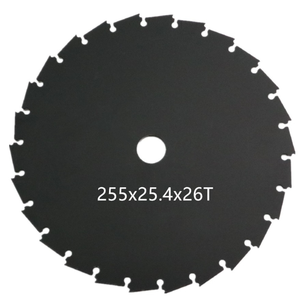 Lawn Mower Blade 8inch Quenched Manganese Steel Saw Blade 255*26t Suitable for Husqvarna Stihl Brush Cutter