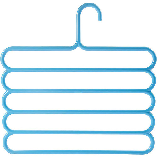 Multi-layer trouser rack five-layer trouser rack storage artifact creative non-slip clothes hanger storage organizer household multi-layer trouser clip