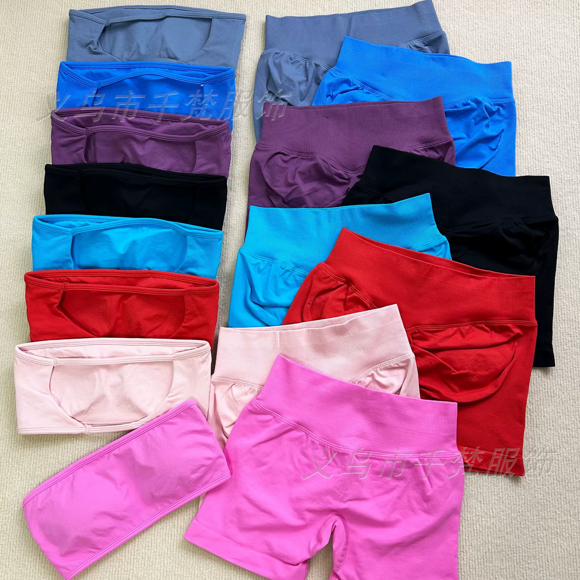 DFYNE (Cross-border trading), bra top, shorts, trousers, sports yoga clothing, backless