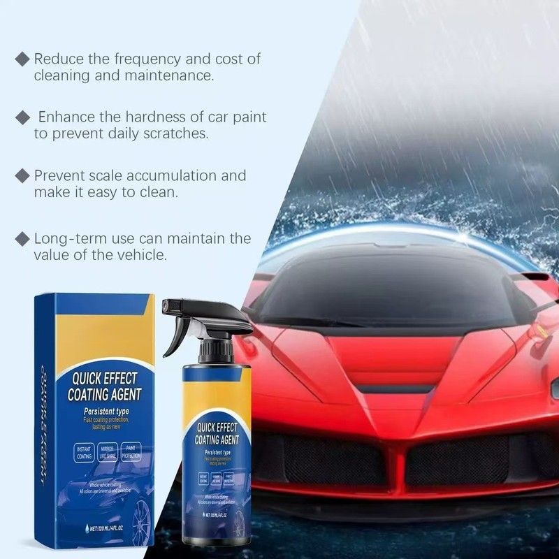 跨境爆品 Undersunny Car Shine 汽车光亮剂涂层抛光喷雾镀膜现货|undefined