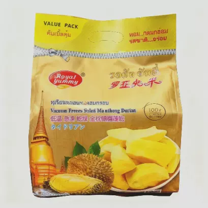 罗亚央米泰国金枕头A水果榴莲冻干原装进口零食特产送礼