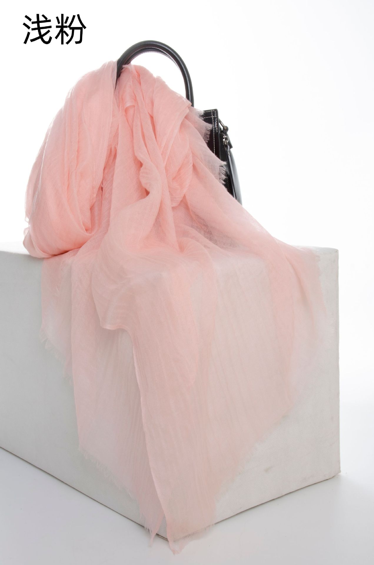 Fábrica de Mongolia Interior nuevo estilo liso 400 anillo ligero bufanda de terciopelo otoño e invierno cuatro estaciones damas cálido chal grande