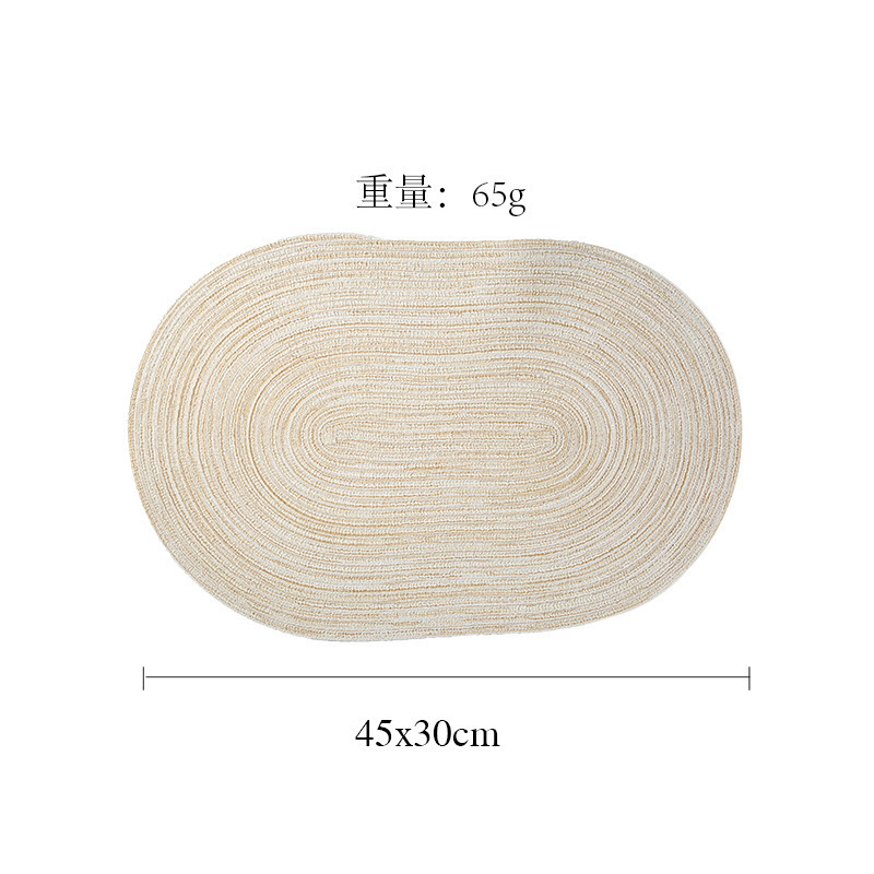 Amazon simple almohadilla de comedor aislamiento térmico resistente al desgaste barro de diatomitas absorción de agua taza almohadilla de mesa de comedor almohadilla de platos almohadilla de platos