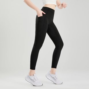 Yogo Wholesale High Waist Hip Lift Slimming Look Yoga Pants Double Flap Pocket Pants Pants Tight Sports Fitness Super Elastic New Product 3109