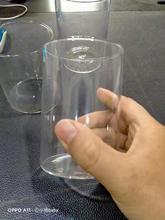 處理玻璃杯牛奶杯可微波爐直筒水杯子 家用簡約喝水早餐果汁杯子