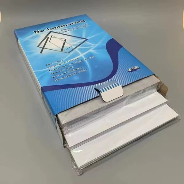 Laminating-Free Pvc Card Material Pet Mirror Inkjet Laser Printing White Card Matte Finish Manufacturer's Ready Stock Products