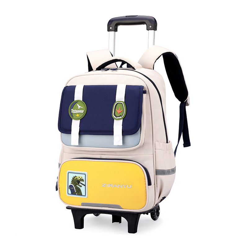 Nuevo pez natural para estudiantes de primaria, estudiantes de secundaria, bolsas de seis ruedas, escaleras de grado 234, niñas