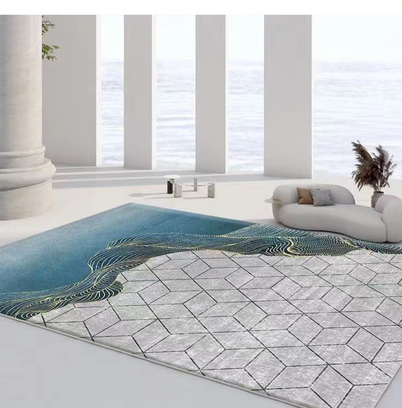 轻奢地毯,地毯地垫,法兰绒地毯,客厅地毯