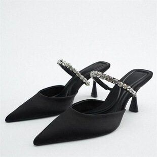 I 94504 Pointed Toe High Heel Sandals ���^�߸�ŮЬ