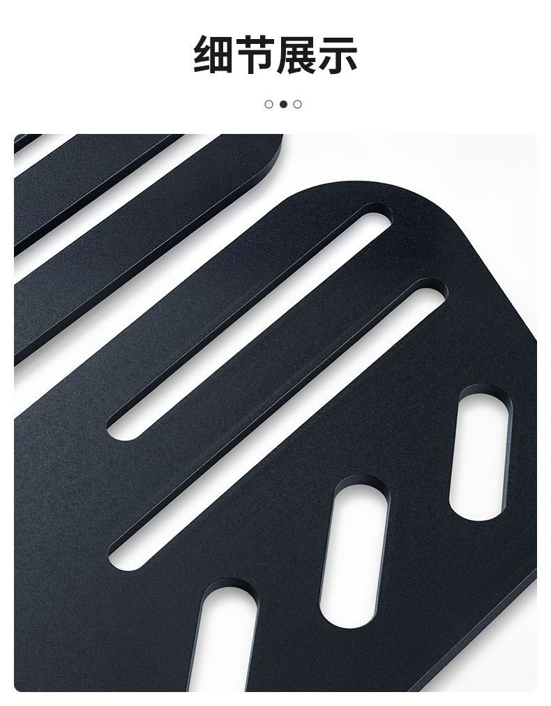 Universal expansion footrests for electric vehicle side rear seats, thickened and enlarged, modification accessories