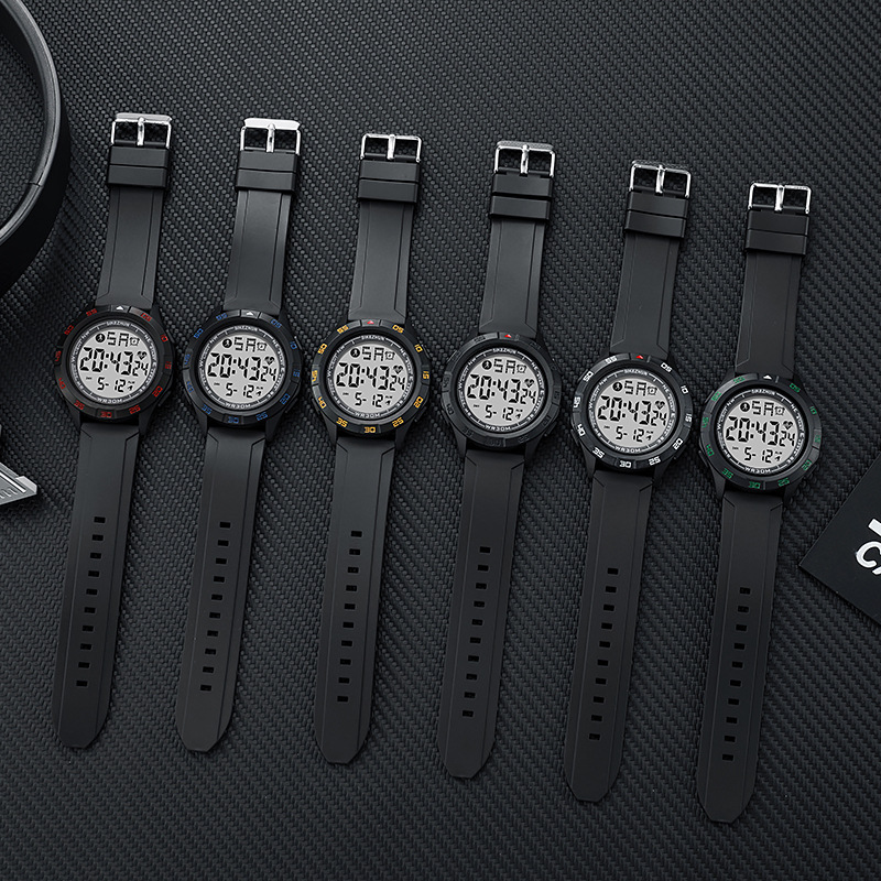 Men's travel sports universal waterproof fashionable digital watch…