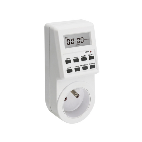 French small screen timer switch smart socket timer socket household multi-function timing socket