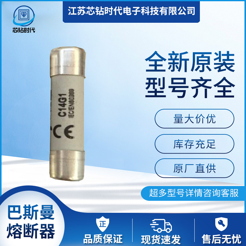 CH14G25 CH14G32巴斯曼BUSSMANN圆型管式快速熔断器保险丝