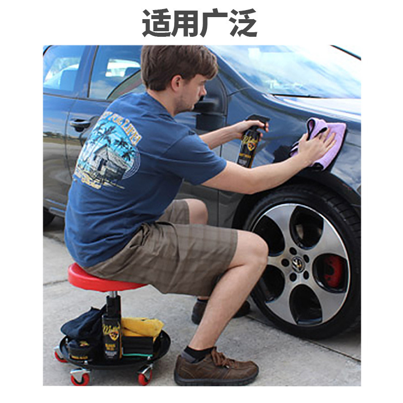 移动修车凳高位工作凳升降万象轮汽修美容带工具盘多功能修车凳|undefined