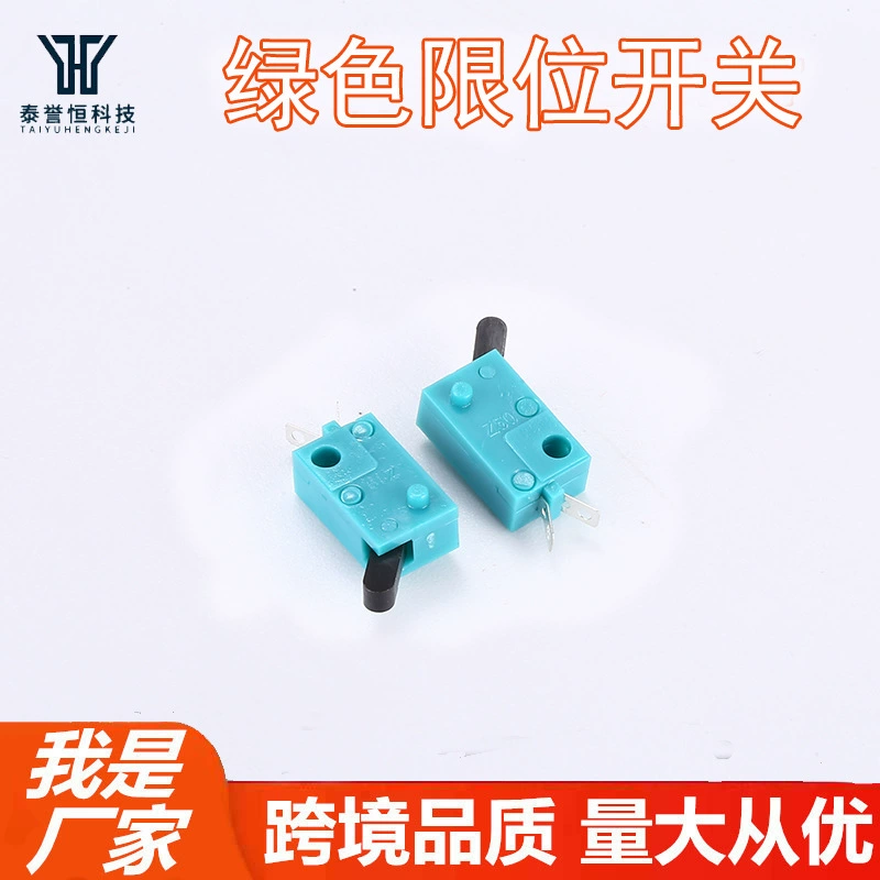 Зеленый переключатель сброса микро-переключатель лезвия нормально открыт
