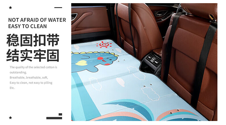 Car Mattress, No Need for Inflation, Sleeping Pad for the Back Seat of Sedan and Suv, Car Sleeping Mattress, Foldable Bed for the Back Seat of Car, Car Mattress