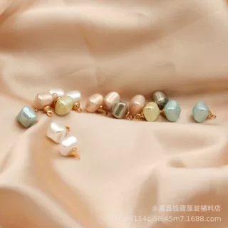四方仿贝壳珍珠纽扣衬衫小香风连衣裙开衫旗袍汉服窗帘头饰钮扣