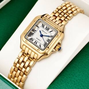 Cross-border watches popular waterproof women's watches fashionable quartz watches square watches customized new watches women's wholesale
