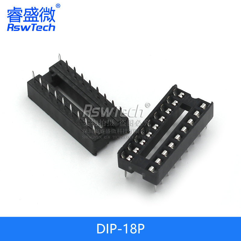 Icソケット集積ブロック直挿しディップマイクロチップ丸穴ベースサブ8p 14 16 20 28 40p足|undefined