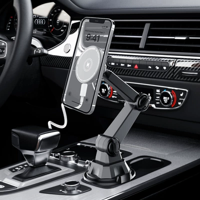 Car phone holder Cup Holder, Strong Magnetic Suction