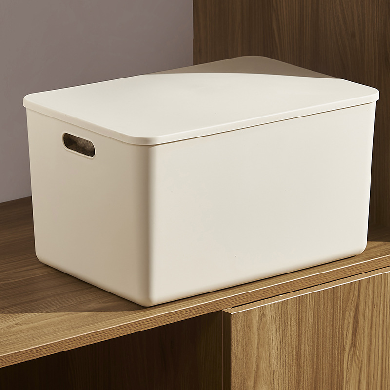 超大号收纳盒桌面化妆品杂物零食收纳筐塑料厨房橱柜整理收纳箱