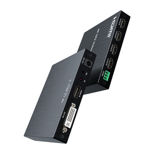 Factory Direct Sale HDMI/DVI Video Splicer 4K30HZ One in Four Out with RS232 Control