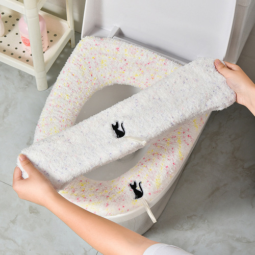 Toilet mat, universal for all seasons, household toilet seat, winter toilet mat, universal toilet cover, winter toilet washer