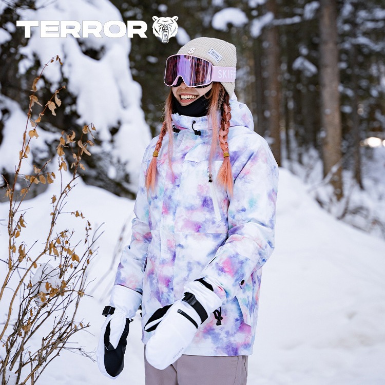 SKIFREE 滑雪服上衣男成人女套装裤滑雪装备防水防风单板雪服情侣