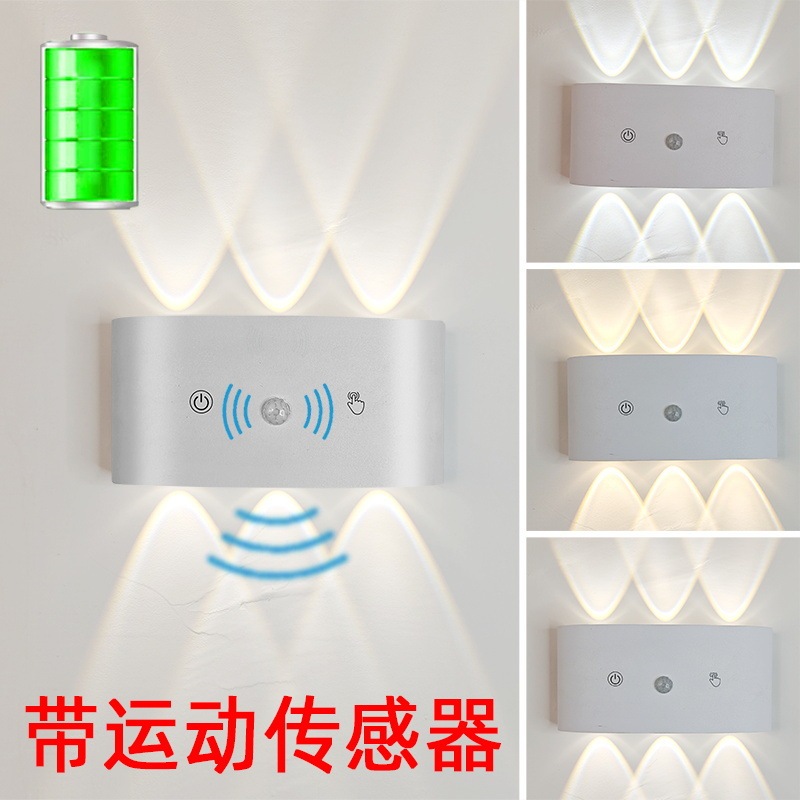 Motion Sensor Wall Lamp Led Radar Induction Indoor Outdoor Bedroom Living Room Bathroom Outdoor Waterproof Modern Lamp