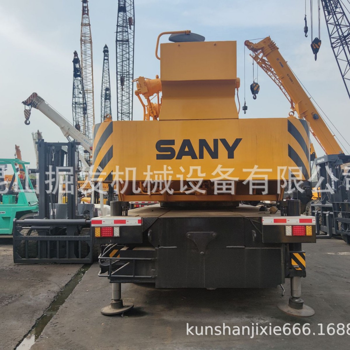 SANY三一50吨吊车，二手  汽车吊出售