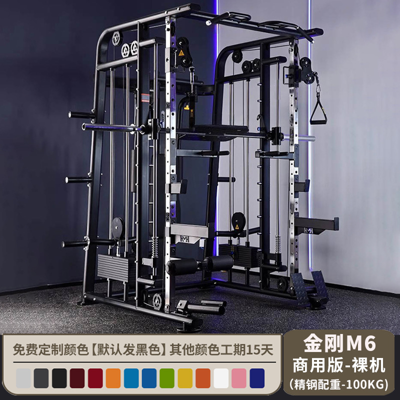 Avión doméstico Smith Flying Bird Squat Push Rack entrenador multifuncional integrado gimnasio comercial equipo de fitness