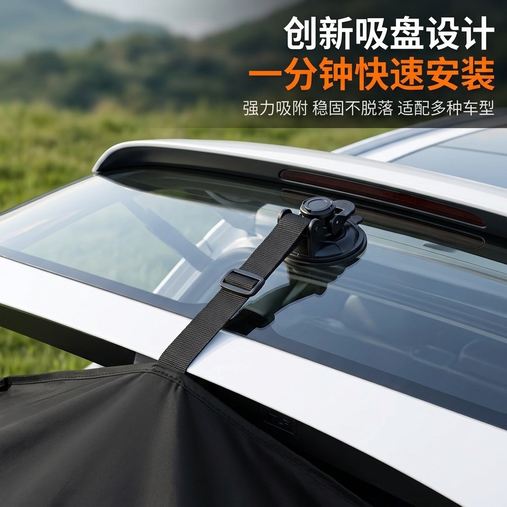 Amazon's New Portable Car-Mounted Changing Tent, Instant Pop-Up Privacy Camping Shower Tent for the Trunk